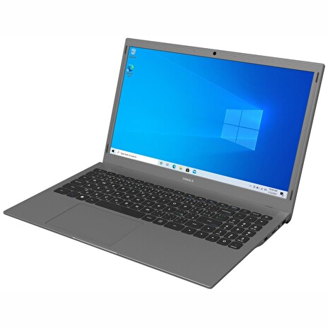 UMAX NB VisionBook 15Wj Plus - 15,6" IPS FHD 1920x1080, Celeron N5100@1,1 GHz, 4GB,128GB, Intel UHD,W10P, Tmavě šedá