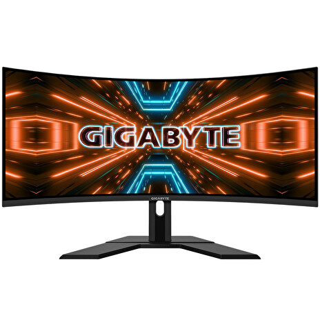 GIGABYTE LCD - 34" Gaming monitor G34WQC A, 21:9, 3440:1440px, WQHD, 144 Hz, VA, 350 cd/m2, 1ms