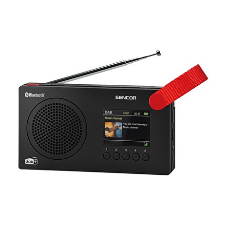 Rádio SENCOR SRD 7757B Black