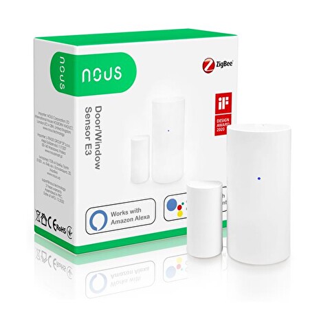 Smart detektor na dveře/okno NOUS E3 ZigBee Tuya