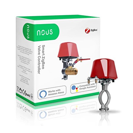 Smart motorizovaný zavírač ventilu NOUS LZ3 ZigBee Tuya