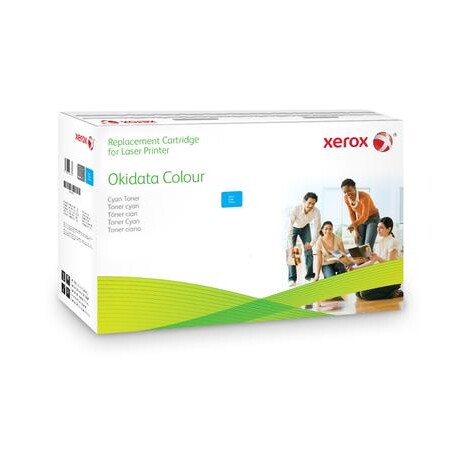 XEROX toner kompat. s OKI 43872307, 2 000 str, cy