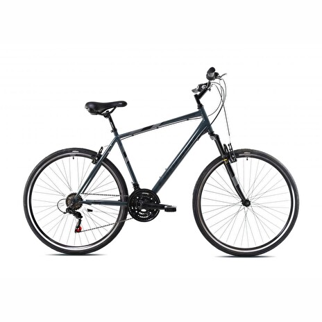 Trekové jízdní kolo Capriolo SUNRISE MAN 28"/22" šedo/černé