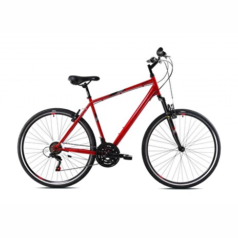 Trekové jízdní kolo Capriolo SUNRISE MAN 28"/20 červené