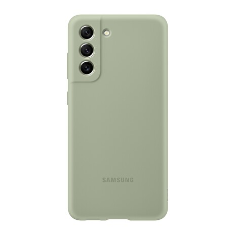 Samsung Silikonový zadní kryt S21 FE Olive Green