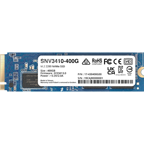 Synology SNV3410/400GB/SSD/M.2 NVMe/5R