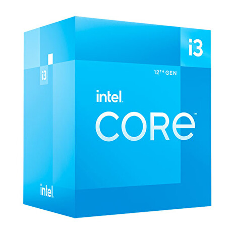 INTEL Core i3-12100 3.3GHz/4core/12MB/LGA1700/Graphics/Alder Lake/s chladičem