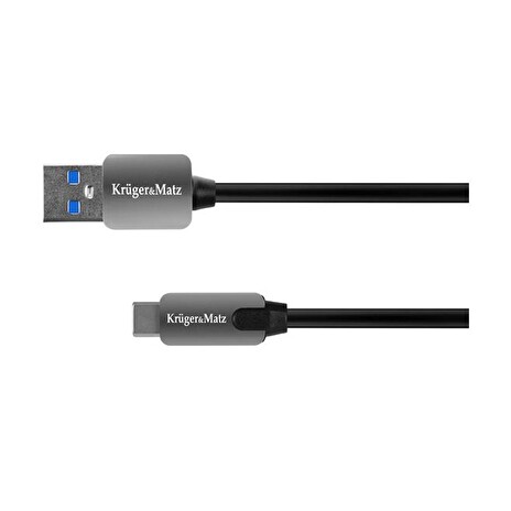 Kabel KRUGER & MATZ KM0347 USB/USB-C 0,5m Black