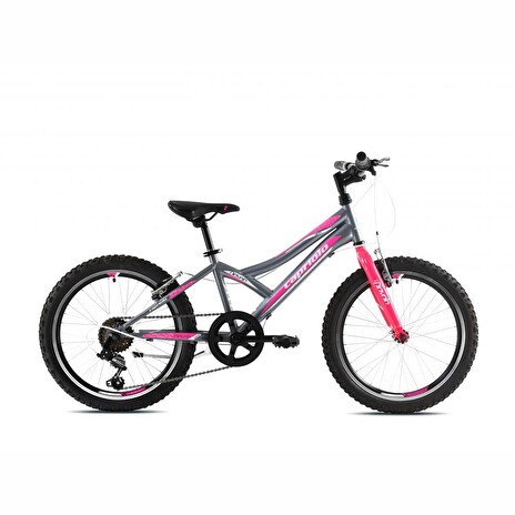 Horské jízdní kolo Capriolo DIAVOLO 200 20"/11" růžovo/šedé