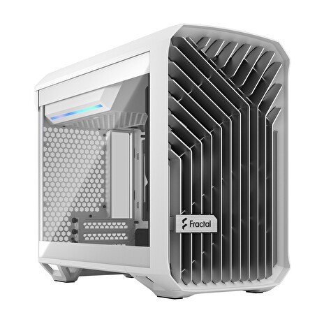 Fractal Design Torrent Nano White TG Clear Tint/Micro Tower/Transpar./Bílá