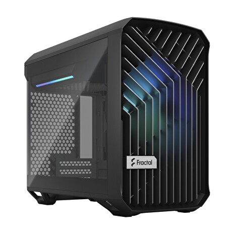 Fractal Design Torrent Nano RGB Black TG Light Tint/Micro Tower/Transpar./Černá