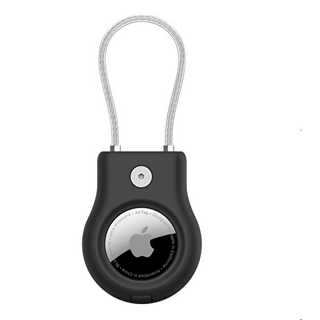 Belkin Bezpečné pouzdro na AirTag s drátěným kabelem – černé