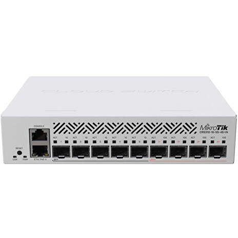 MikroTik CRS310-1G-5S-4S+IN, Cloud Router Switch