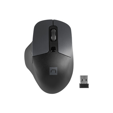 Natec optická myš BLACKBIRD 2/1600 DPI/Kancelářská/Optická/1 600 DPI/Bezdrátová USB/Černá