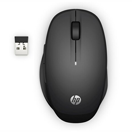 HP 300 bezdrátová myš Dual Mode - stříbrná