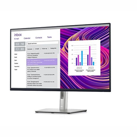 Dell P3223DE LCD 32"/8ms/1000:1/HDMI/DP/USB-C/DOCK/RJ45/2560x1440/IPS panel/cerny