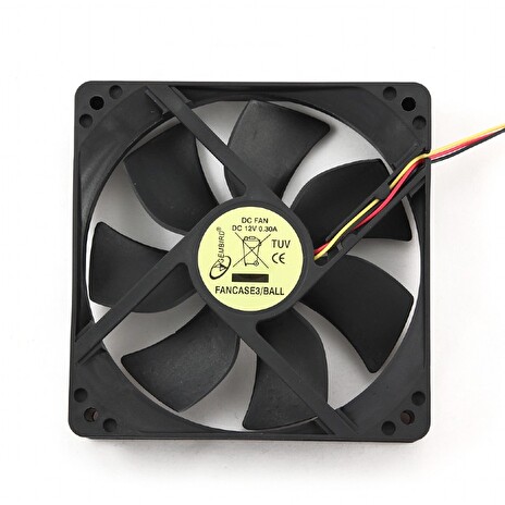 Gembird Chladič ventilátor do skříně 120x120 kuličkové ložisko