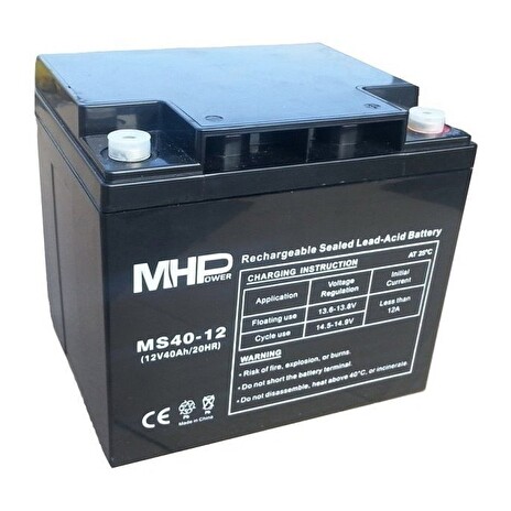 Baterie MHPower MS40-12 VRLA AGM 12V/40Ah