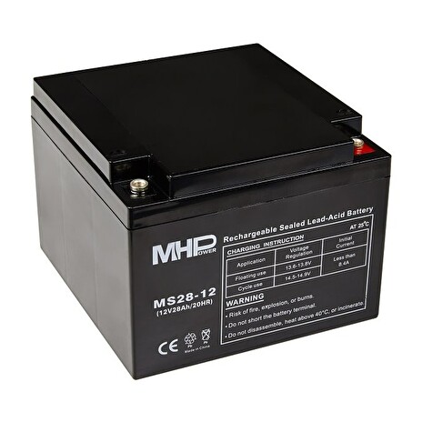 Baterie MHPower MS28-12 VRLA AGM 12V/28Ah