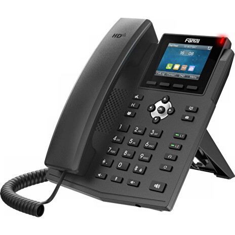 Fanvil X3SG Pro SIP telefon, 2,8"bar.disp., 4SIP, dual Gbit, PoE