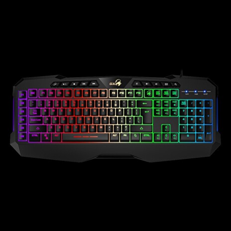 Genius Scorpion K11 Pro/Drátová USB/CZ-SK layout/Černá