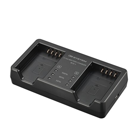 Set OM SYSTEM SBCX-1 Kit (nabíječka BCX-1 + akumulátor BLX-1)