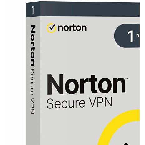 NORTON SECURE VPN 1 uživatel na 1 zařízení na 1 rok