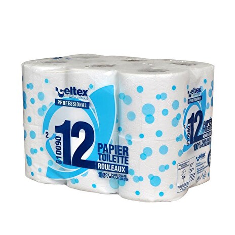 Toaletní papír Celtex Professional 180 2vrstvy bílý - 12 ks
