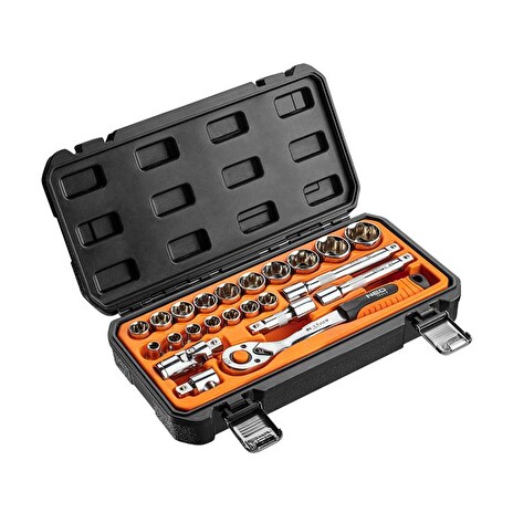 Nástrčné klíče NEO TOOLS 08-694 sada 23ks