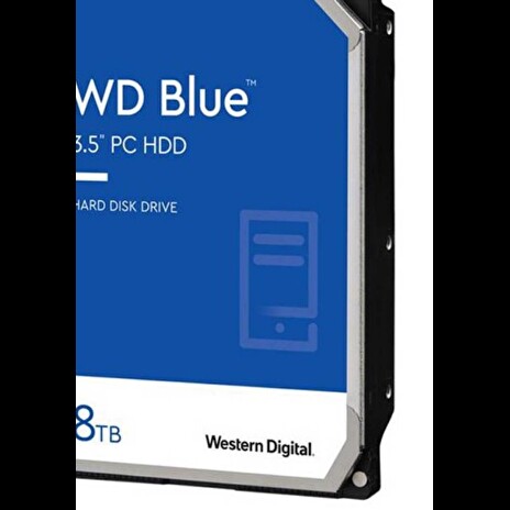 WD HDD Blue 3.5" 8TB - 5640rpm/SATA-III/128MB