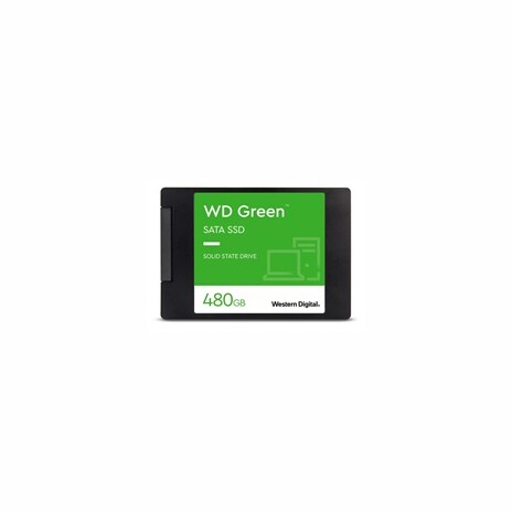 WD GREEN SSD 3D NAND WDS480G3G0A 480GB SATA/600, (R:500, W:400MB/s), 2.5"