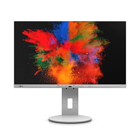 Fujitsu P2410 TE, 60,5cm(24')wide,USB C + WebCam, IPS,USB Type C,DP,HDMI,4xUSB, 6-in-1 marble grey