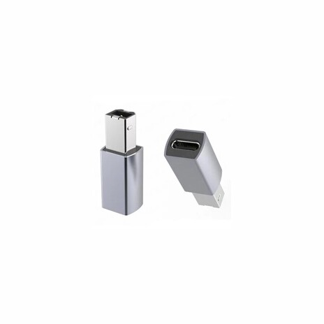 PremiumCord USB redukce USB C - USB2.0 B (F/M)