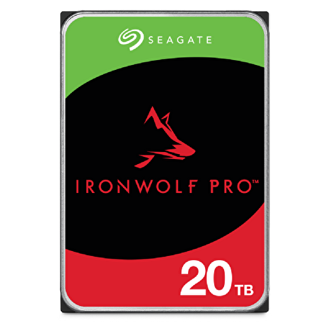 SEAGATE HDD IRONWOLF PRO (NAS) 20TB SATAIII/600, 7200rpm