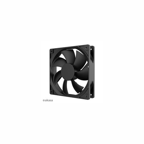 AKASA ventilátor Smart Black, 3x12cm fan, HD bearing