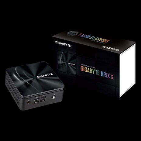 Gigabyte BRIX miniPC Ryzen R3-4300U (4C/4T) 2x SODIMM DDR4, M.2, WiFi6+ BT5.2, 2.5Gb LAN, HDMI,mDP, 6xUSB