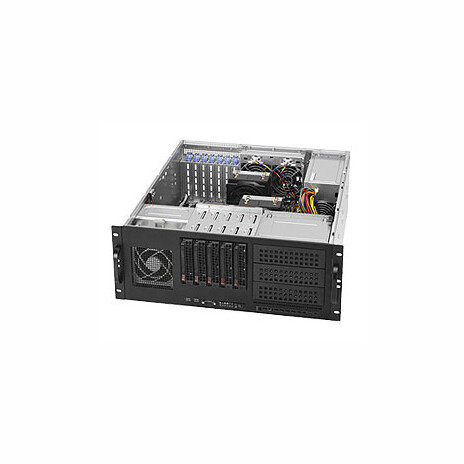 SUPERMICRO 4U 5x 3,5" HS SAS/SATA, 3x 5,25", 668W (80PLUS Platinum)