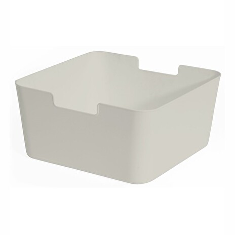 Box Compactor úložný Ecologic, 100% rozložitelný, 32 x 31 x 15 cm, bílá