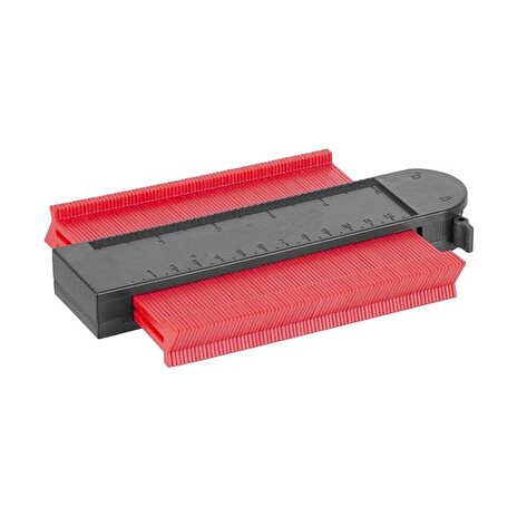 Šablona na obkreslení tvarů TES DG681 125mm