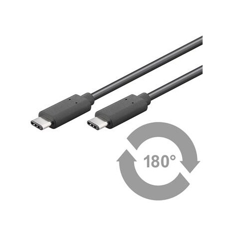 PremiumCord Kabel USB 3.1 konektor C/male - USB 3.1 konektor C/male, 0,5m
