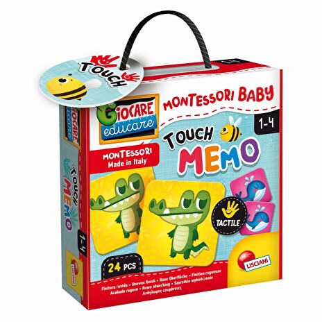 Hračka Liscianigioch Montessori Baby Touch - Pexeso