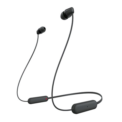 SONY sluchátka WI-C100 bezdr., černá