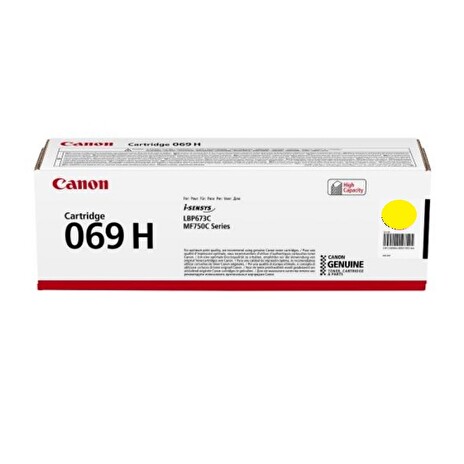 Canon Cartridge 069 H/Yellow/5500str.