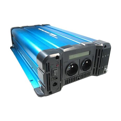 Měnič napětí Solarvertech FS3000 12V/230V 3000W čistá sinusovka D.O. bezdrátové
