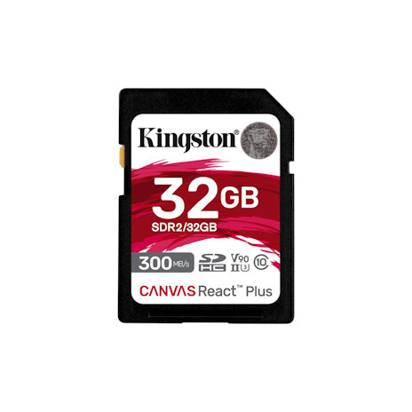 Kingston Canvas React Plus/SDXC/32GB/UHS-II U3 / Class 10