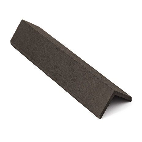 Zakončovací lišta G21 Dark Wood 4,5 x 4,5 x 300 cm