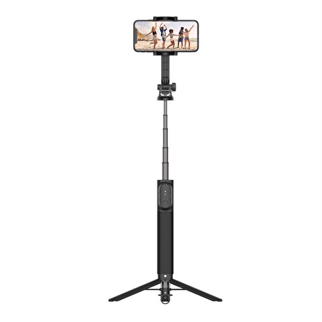 Selfie tyč FIXED Snap XL s tripodem a bezdrátovou spouští, 1/4" šroub, černá