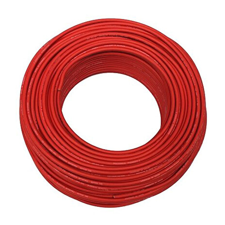 Solární kabel HELUKABEL Solarflex H1Z2Z2-K 10,0 mm² 100 m červený