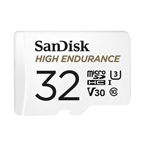 SanDisk High Endurance microSDHC 32GB + adaptér