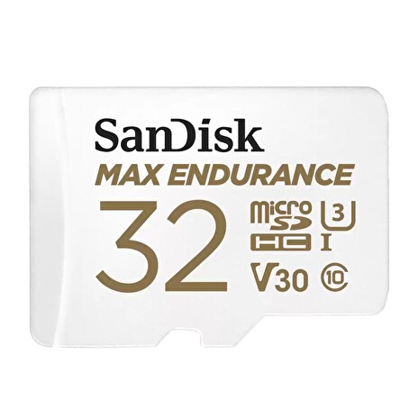 SanDisk MAX ENDURANCE microSDHC 32GB + adaptér